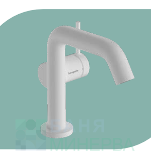 HANSGROHE 73320700 TECTURIS S 110 Fine CoolStart EcoSmart+Смесител за умивалник Бял мат