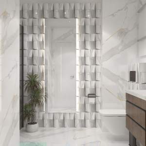 Luxury Carrara Glossy 60/120 Полиран гранитогрес