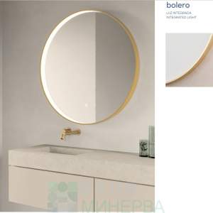 Manillons Torrent BOLERO 80 LED Огледало с нагревател и Интегрирано осветление