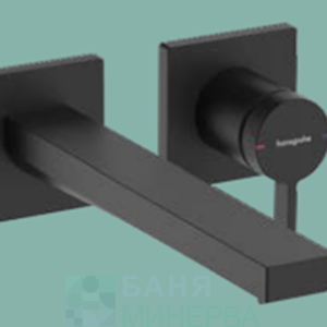 HANSGROHE 73051670 TECTURIS E 110 EcoSmart+ Стенен смесител за умивалник вграден