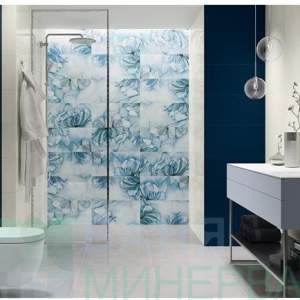 Sweet Blue Mix Matt Decor 30-60 Стенни плочки