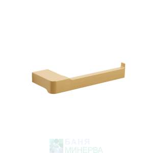 MT YASS Brush gold Държач за тоалетна хартия без капак Злато мат