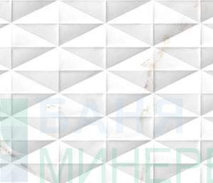 MARBLE ATHENA 3390 Бял Фаянс DIAMOND 24.4/74.4см