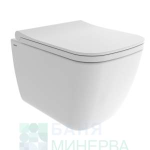 GROHE с хром бутон с тоалетна Quadro RIMLESS 49 см Промо Пакет Структура с тоалетна чиния