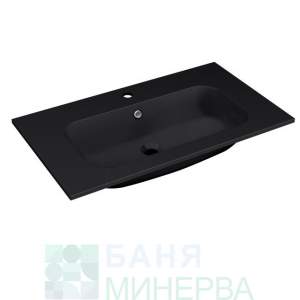 ICP 7955MB БЛЕЙК Мебели за баня PVC 80 см Черен мат