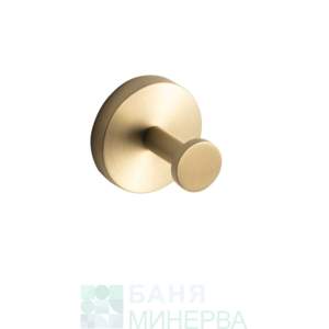 MT ECO Brush gold 6508 Единична закачалка Злато мат