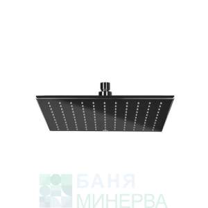 ROCA A5B4050CN0 Черна Квадратна душ глава RAINSENSE 300-300 мм