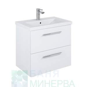 Roca A851922806 ELIANA UNIK шкаф с умивалник 600 mm с две чекмеджета бял гланц
