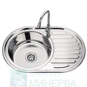 Кухненска мивка алпака ICK D7750PF  десен плот