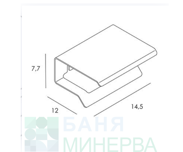 SLIM AZUL ATLÁNTICO 2304 Държач за тоалетна хартия - Image 2