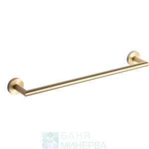 MT ECO Brush gold 6501 Пръчка-хавлийник 55 см Злато мат