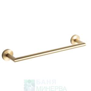 MT ECO Brush gold 6518 Пръчка-хавлийник 45 см Злато мат