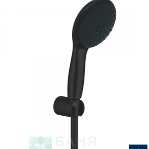 GROHE 261642433 Tempesta 110 слушалка с държач и шлаух черен мат