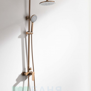 ICF 6237 BRUSH ROSE GOLD Верона Душ Система Розово Злато мат