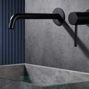 IMEX MONZA Black Matt GLM039/NG Вграден Смесител за мивка