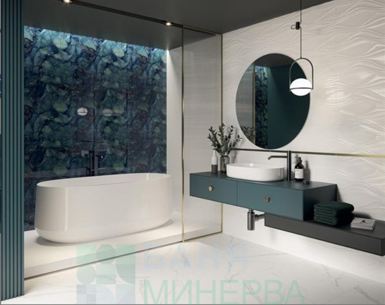 Nightwish Navy GLASS Decor 75-75 см Комплект 3 бр плочки - Image 2