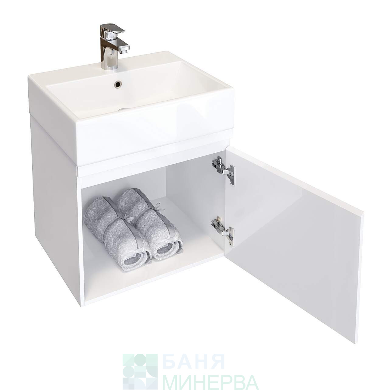 TRIANO Тринити 50 см Комплект мебел за баня - Image 2