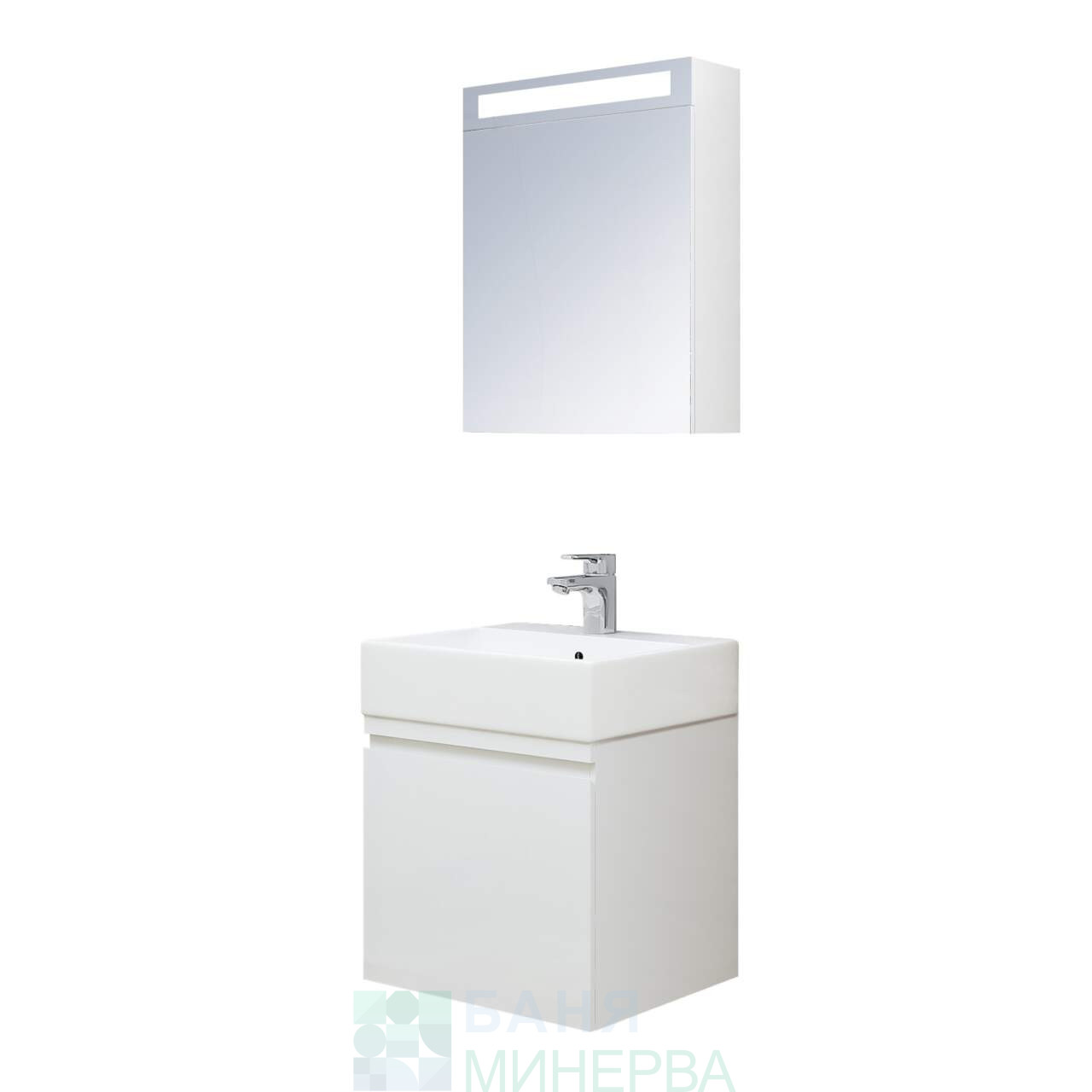 TRIANO Тринити 50 см Комплект мебел за баня - Image 5