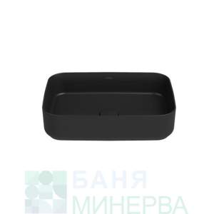ISVEA INFINITY Мивка върху плот 50-36 см Черен Matt Black 10NF650502N