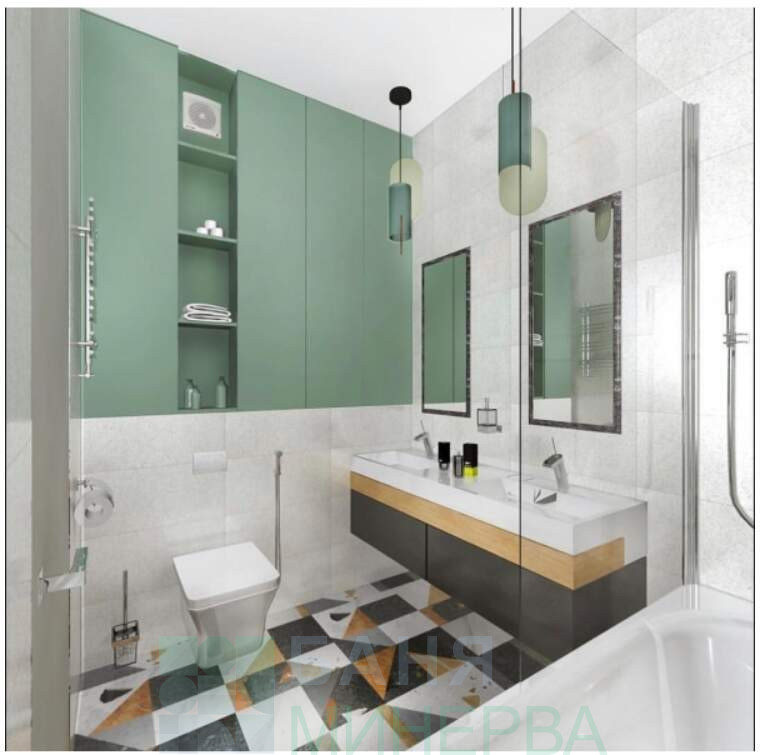 ARCANA Miscela R Nacar тип Terrazzo 80-80 гранитогрес - Image 3
