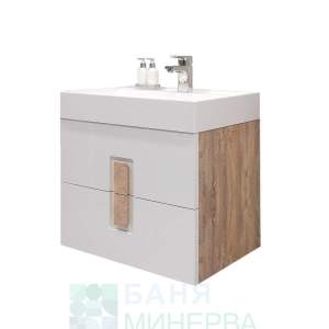TRIANO Дърбан Долен шкаф за баня 60 см
