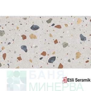 Terazzo Decor Light Grey Matt 60-120 гранитогрес Etili Seramik