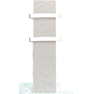 CLIMASTAR Slim 500 W бял релеф Електрически отоплител за баня с акумулираща функция