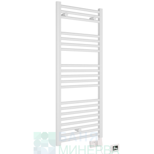 Crystal E-AGATE WHITE 500 W бяла 1200 x 500 mm Електрическа лира за баня
