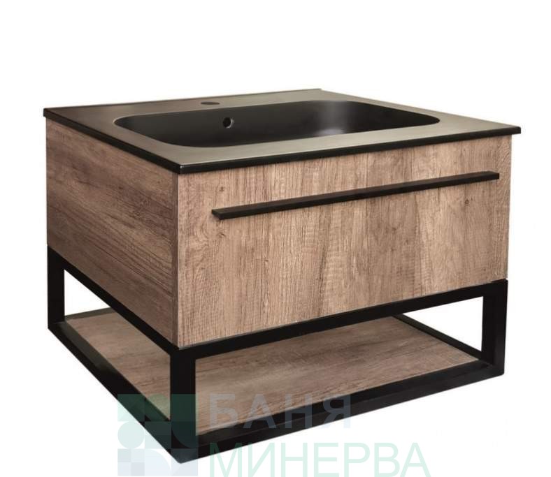 ICP 6050WOODEN АНИЕЛА Мебел за баня 61 см - Image 3