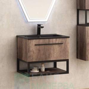 ICP 6050WOODEN АНИЕЛА Мебел за баня 61 см