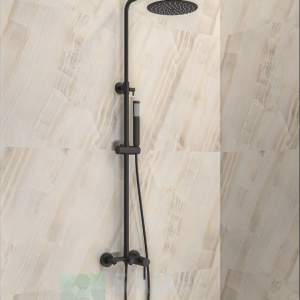 KARAG NEW ARTEMIS NERO SO551B-N Душ система с чучур черен мат