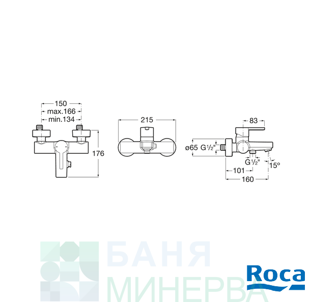 ROCA NAIA Cold Start ROSE GOLD A5A3A96RG0 Смесител за умивалник Розово злато - Image 2