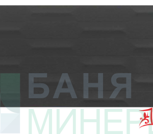STYLE FLAT ANTHRACITE DECOR REC 30-90 плочки фаянс Антрацит мат