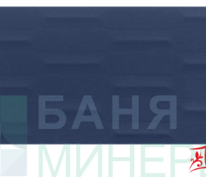 STYLE FLAT DARK BLUE DECOR REC 30-90 плочки фаянс тъмно син мат
