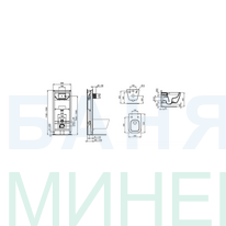 ПРОМО ПАКЕТ I.LIFE B R052001 Ideal standard R027767+T533001 конзолна тоалетна чиния с капак забавено падане