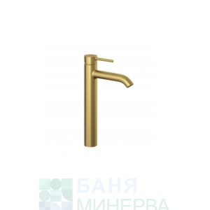 KLUDI BOZZ 38286N076 Смесител за умивалник матирано злато Висок