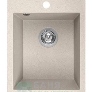 LAVEO CHICHI SBH 510T 48-39-19 см Бежова Гранитна кухненска мивка
