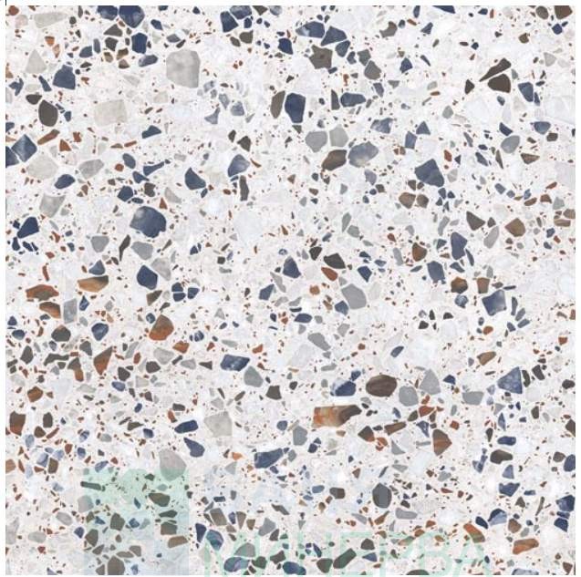 TERRAZZO VENETO BLUE Гранитогрес R 60-60 см Син 6542 - Image 4