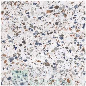 TERRAZZO VENETO BLUE Гранитогрес R 60-60 см Син 6542