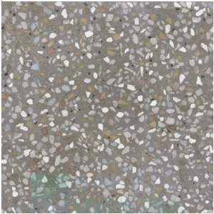 TERRAZZO VENETO GREY Гранитогрес R 60-60 см Сив 6541