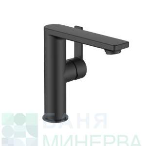 A5A405FNB0 Смесител за умивалник ROCA Targa със странична ръкохватка, черен мат