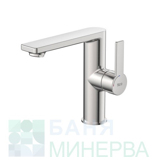 A5A405FSM0 Смесител за умивалник ROCA Targa със странична ръкохватка, stainless steel - Image 2