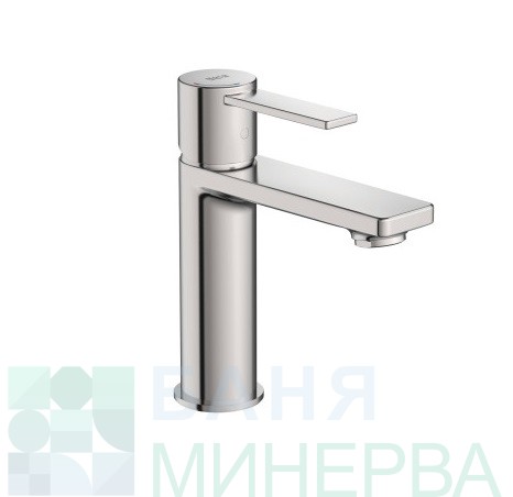 ROCA Targa A5A325FSM0 Смесител за умивалник без изпразнител stainless steel