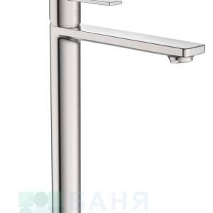 A5A345FSM0 Смесител за умивалник ROCA Targa висока база stainless steel