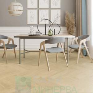 CLASSEN SPC Nuva HB Dryback 65201 Cotton Oak Beige Винил Рибена кост