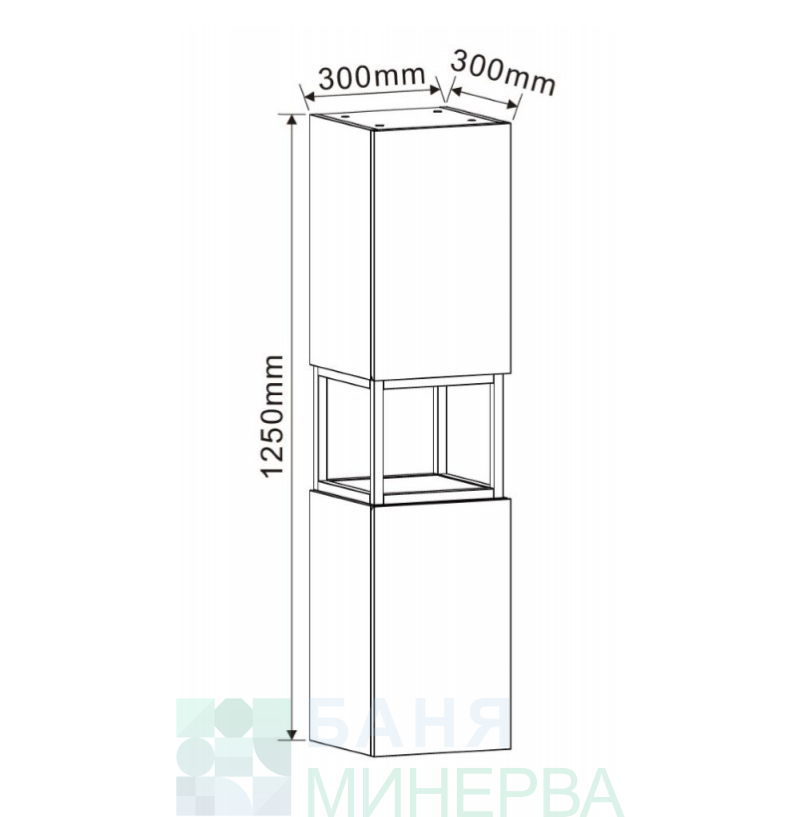 ICP 3030125-039 Колона за баня СИМОН - Image 4