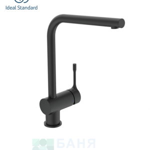 IDEAL STANDARD BC174XG Ceralook Смесител за кухня Черен с висок тръбен чучур