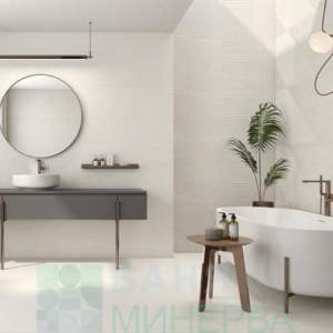 ITT Ceramica Solei White Matt R decor 59.5-119.2 Гранитогрес