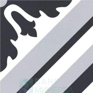MAX BLACK 309-092 Mayolica Azulejos Гранитогрес 20-20 см