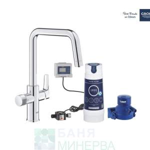 GROHE 30584000 BLUE Pure Eurosmart Кухненски смесител за филтрирана вода